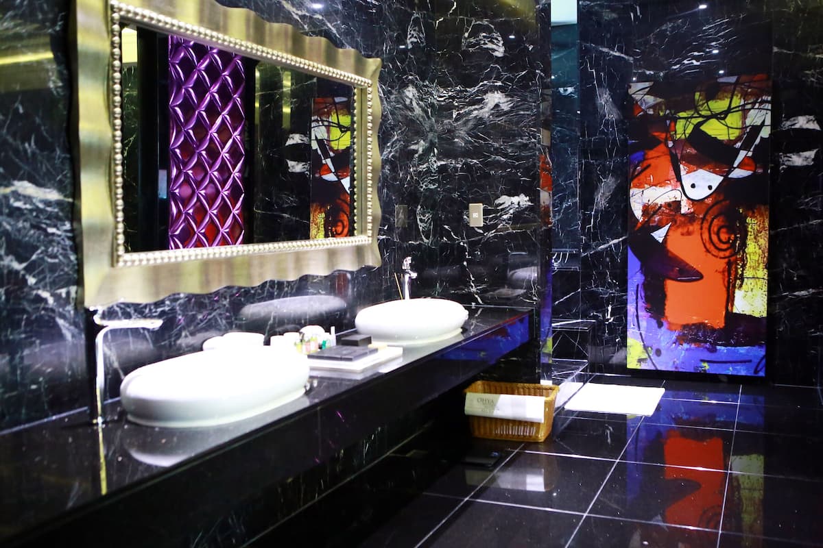 Platium Suite Check in time starts from 6pm | Bathroom sink