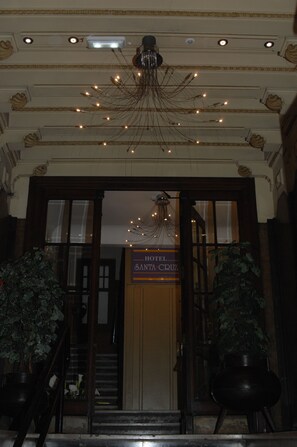 Entrada de la propiedad