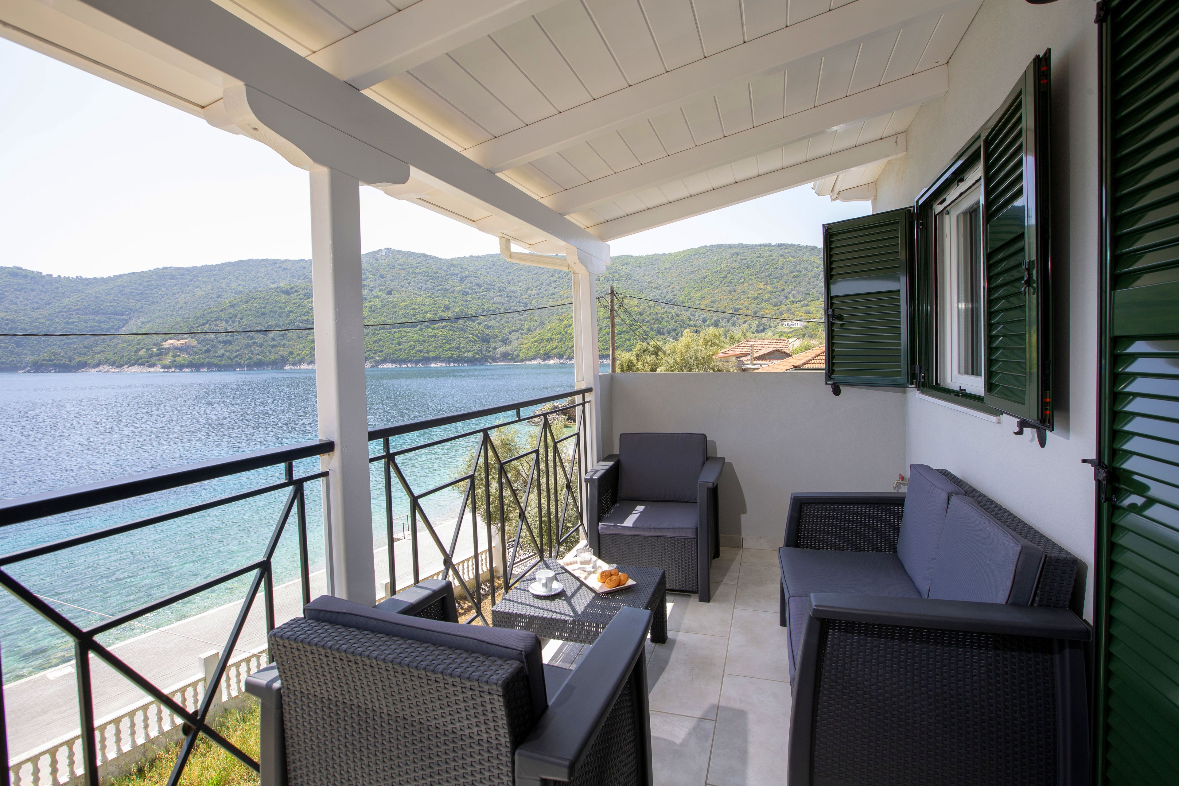 Apartamento, vistas al mar | Balcón