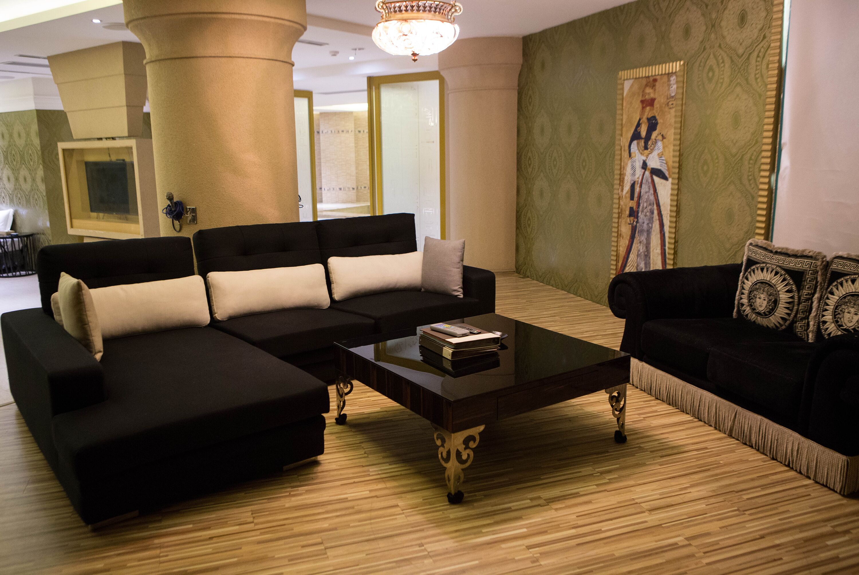 presidential suite (check in time starts from 6pm) | living area | lcd tv
