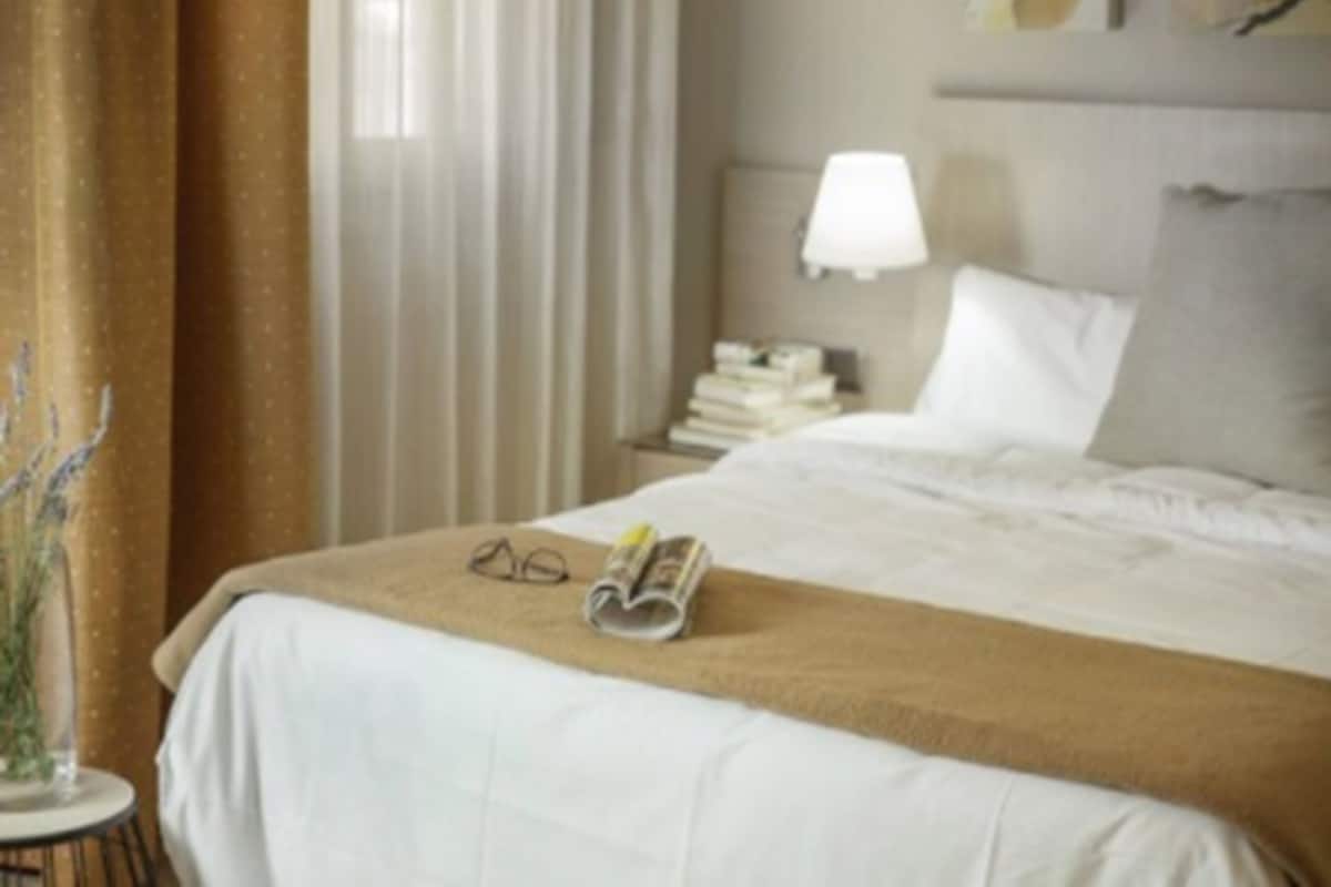 Desk, blackout drapes, free cribs/infant beds, free WiFi