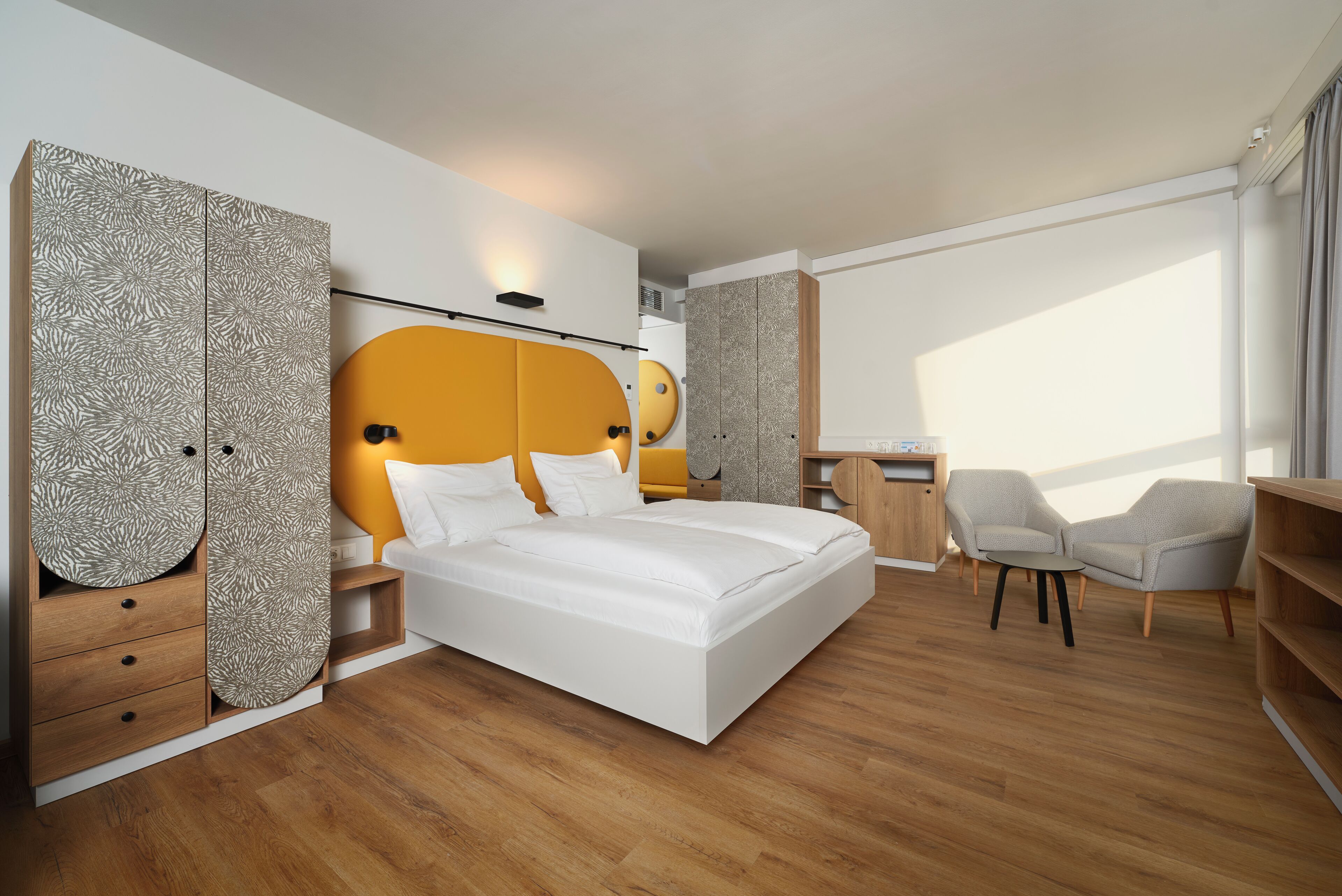 family quadruple room | in-room safe, blackout curtains, free wifi, bed sheets