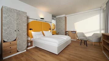 Habitación cuádruple familiar | Caja de seguridad en la habitación, cortinas blackout y wifi gratis