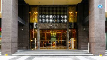 Entrada de la propiedad