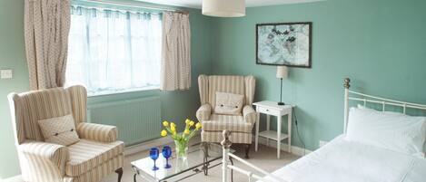 Double Room, 1 King Bed | 1 bedroom, iron/ironing board, free cots/infant beds, rollaway beds