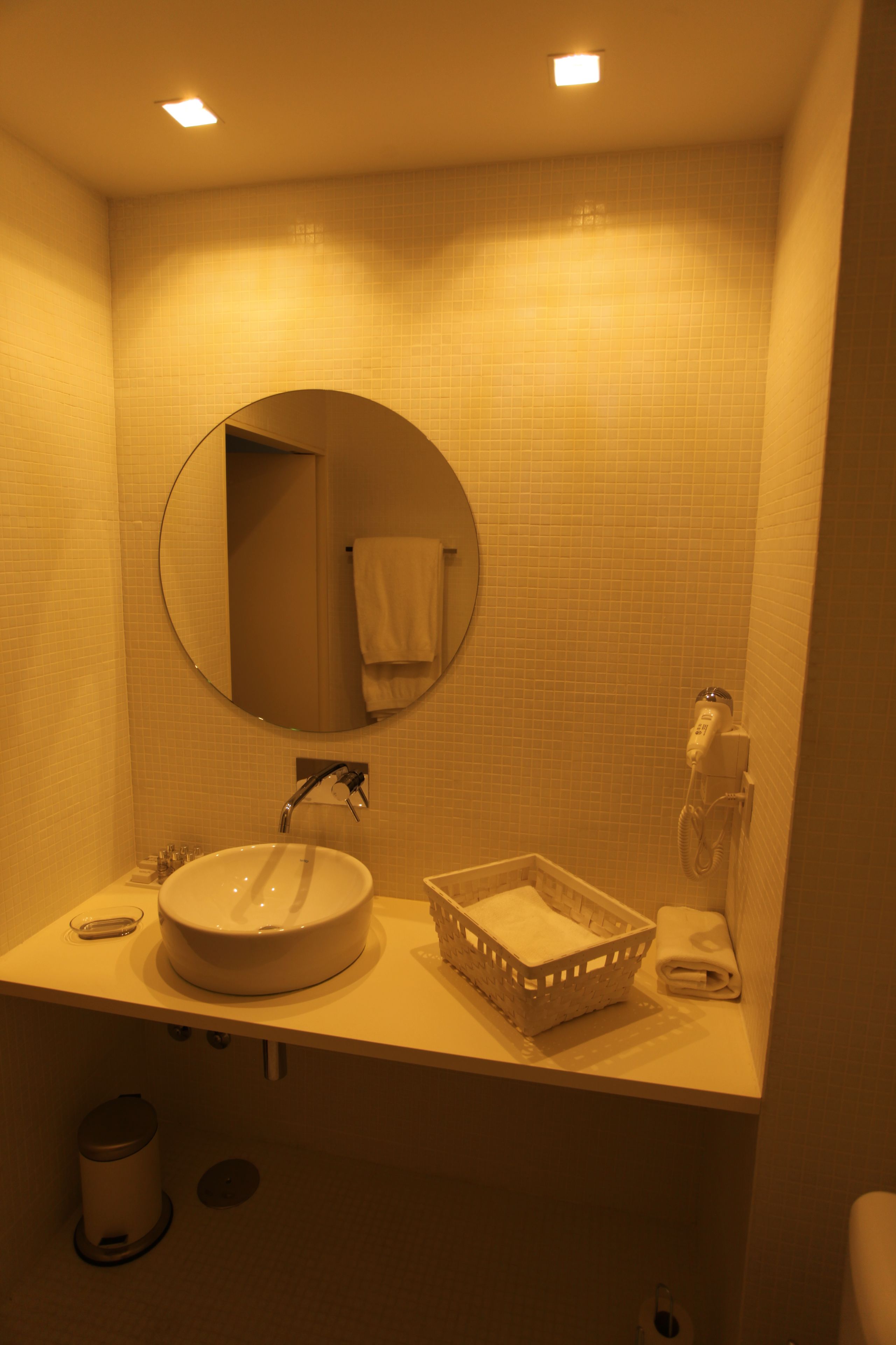 shower, designer toiletries, hair dryer, slippers