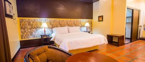 In-room safe, desk, laptop workspace, WiFi (free)