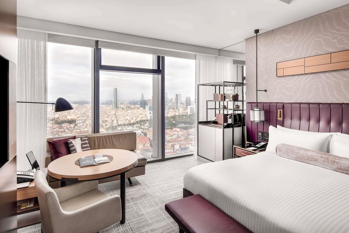 Premium bedding, pillow-top beds, minibar, in-room safe