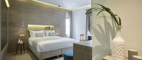 Suite junior | Minibar, caja de seguridad en la habitación y escritorio