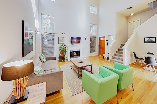 Duplex, 3 quartos | Sala de estar