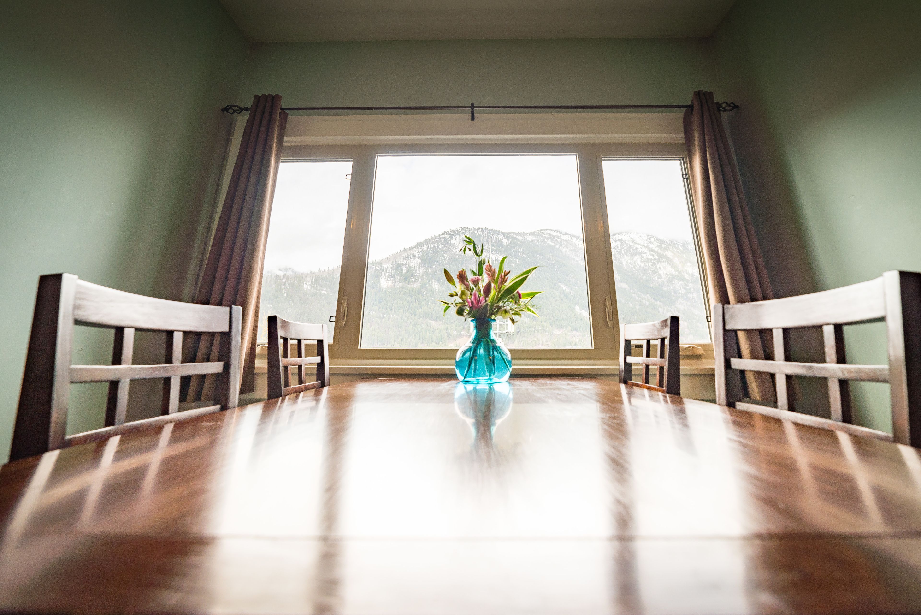 panoramic apartment, 2 bedrooms, kitchen, lake view | view from room