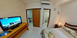 Familien-Doppelzimmer | Minibar, Verdunkelungsvorhänge, kostenloses WLAN, Bettwäsche