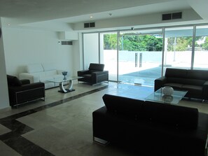 Lobby sitting area - Gala Tower Condo & Hotel (Petionville)