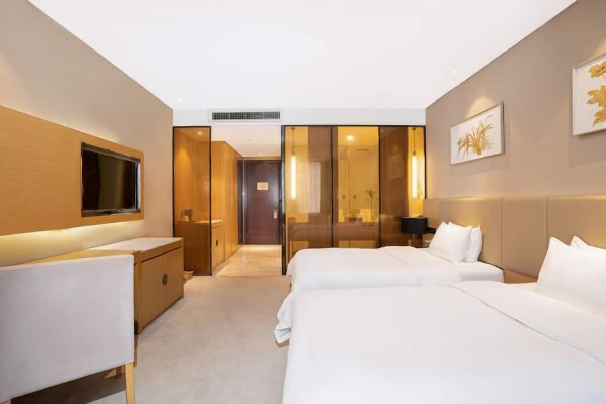 Minibar, két bảo mật tại phòng, bàn, màn/rèm cản sáng