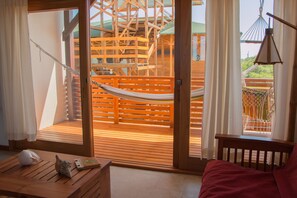 Balcony - Chez Manany Galapagos Eco lodge (Puerto Villamil)