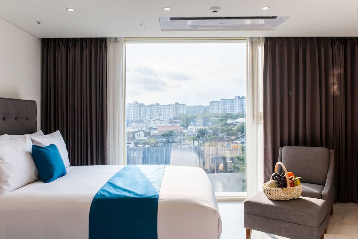 Suite ejecutiva (Double) | Ropa de cama de alta calidad, edredón y minibar