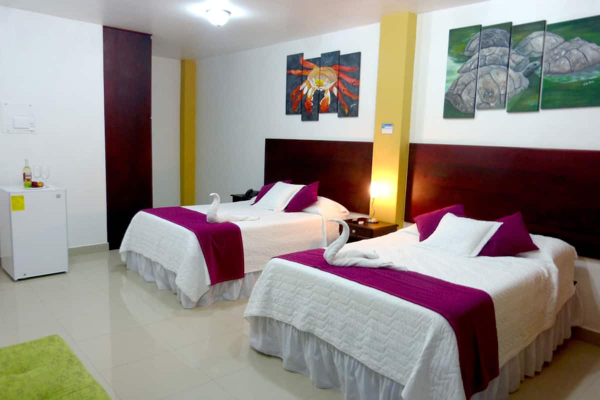 Camas extra gratis, wifi gratis y ropa de cama