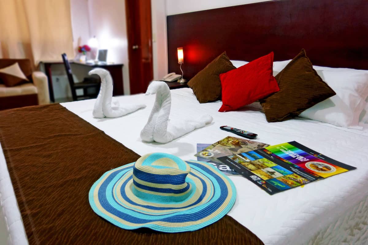 Camas extra gratis, wifi gratis y ropa de cama