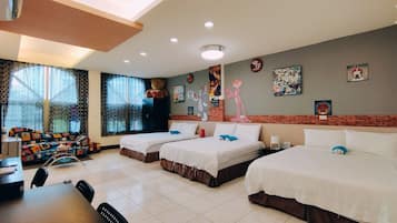 Family Room | 1 bedroom, individually decorated, individually furnished, desk