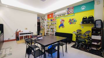 Sala de estar en el lobby