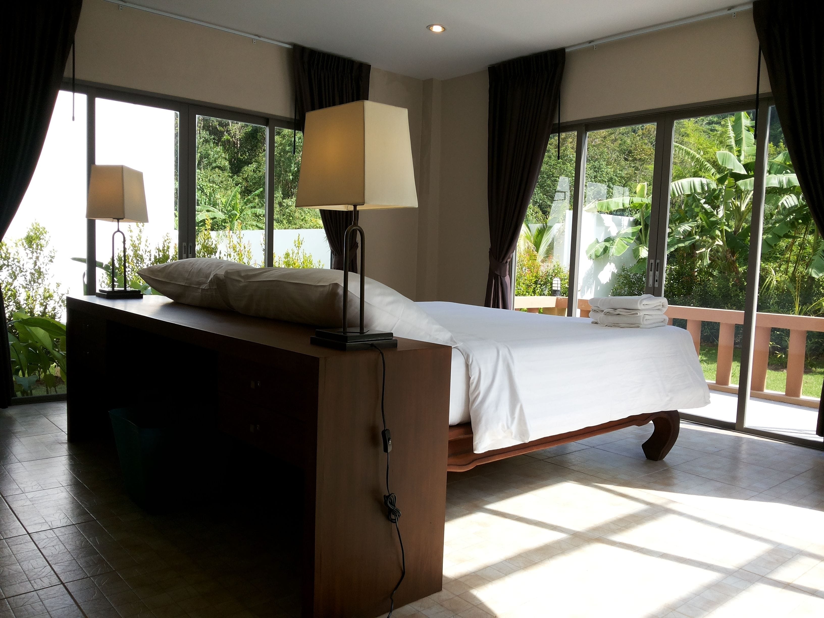 Pool Villa 3 Bedroom Mountain View | Desk, blackout drapes, free WiFi, bed sheets