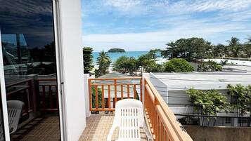 Standard Room with Balcony, Seaview | Terrace/patio