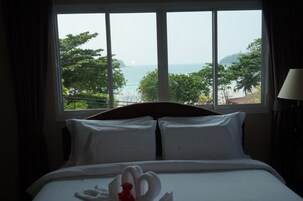 In-room safe, desk, laptop workspace, blackout curtains