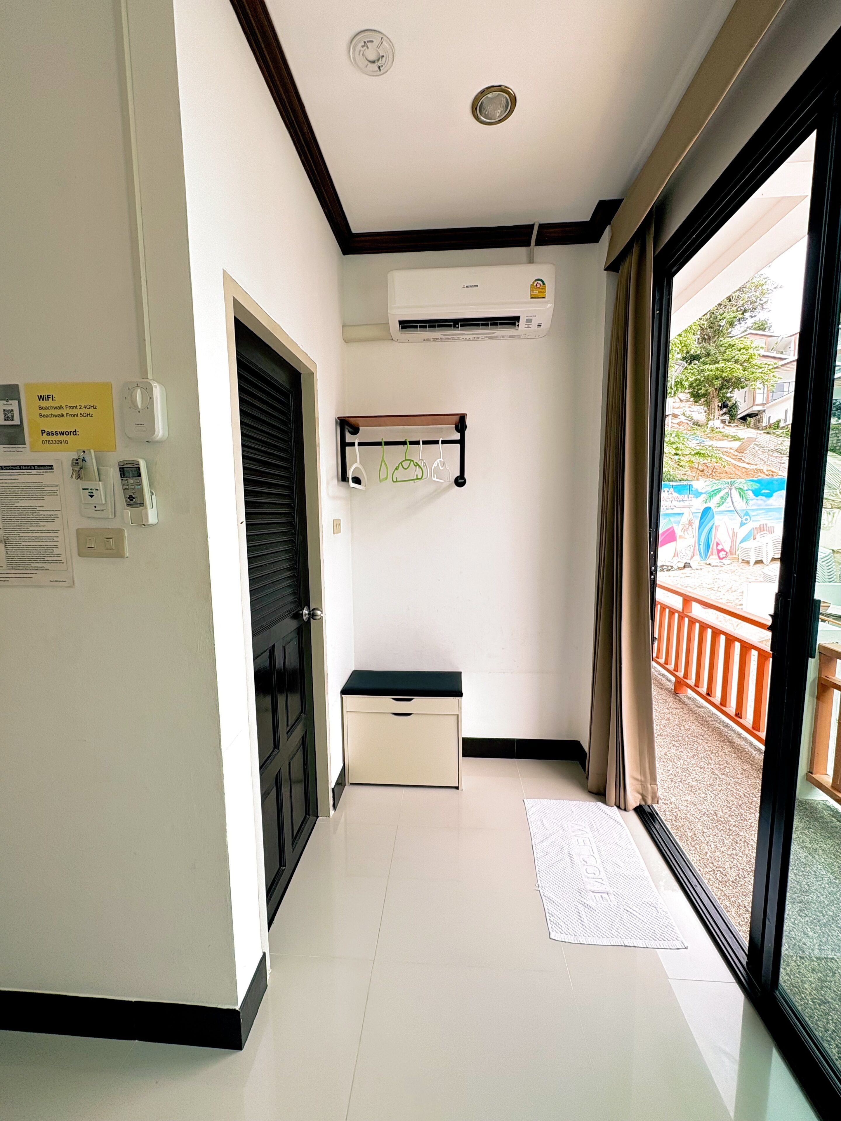 In-room safe, blackout curtains, free WiFi, bed sheets
