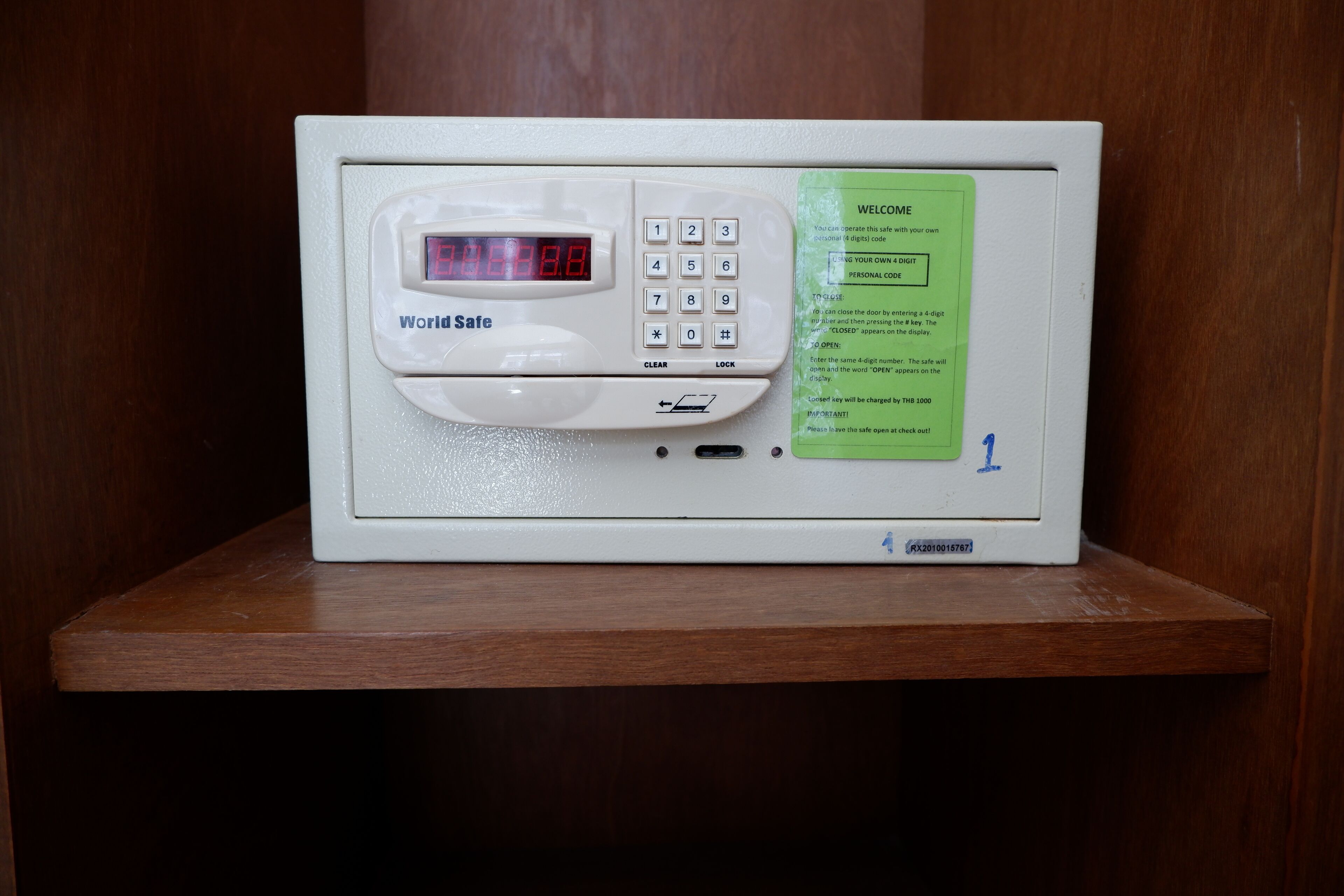 In-room safe, blackout curtains, free WiFi, bed sheets