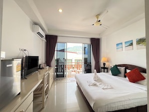 Standard Room with Balcony | Balcony view - Kata Beachwalk Hotel and Bungalows (Karon)