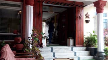 Interior entrance