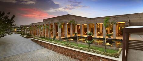 Façade de l’hébergement