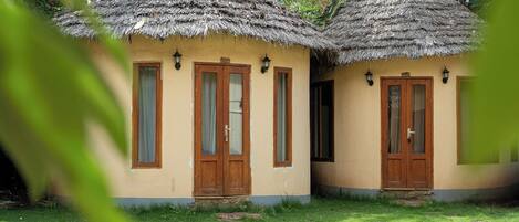 Voorkant van accommodatie