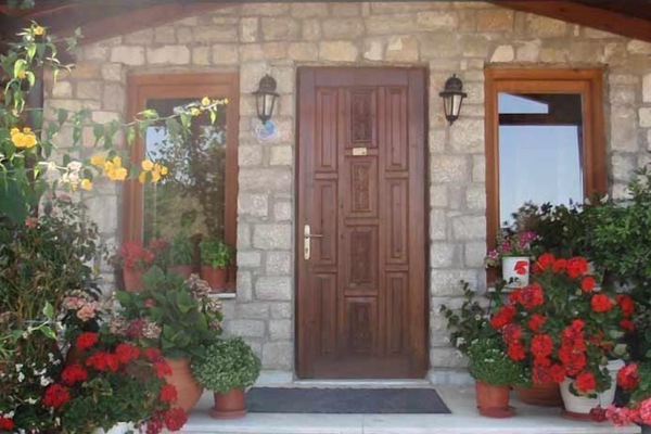 Entrée de l’hébergement