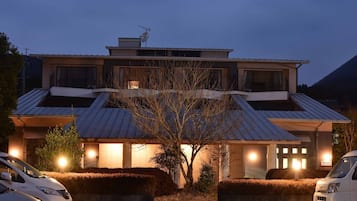 Front of property - evening/night