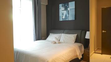 2 Bedroom Junior | Premium bedding, in-room safe, soundproofing, iron/ironing board