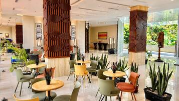 Sala de estar en el lobby