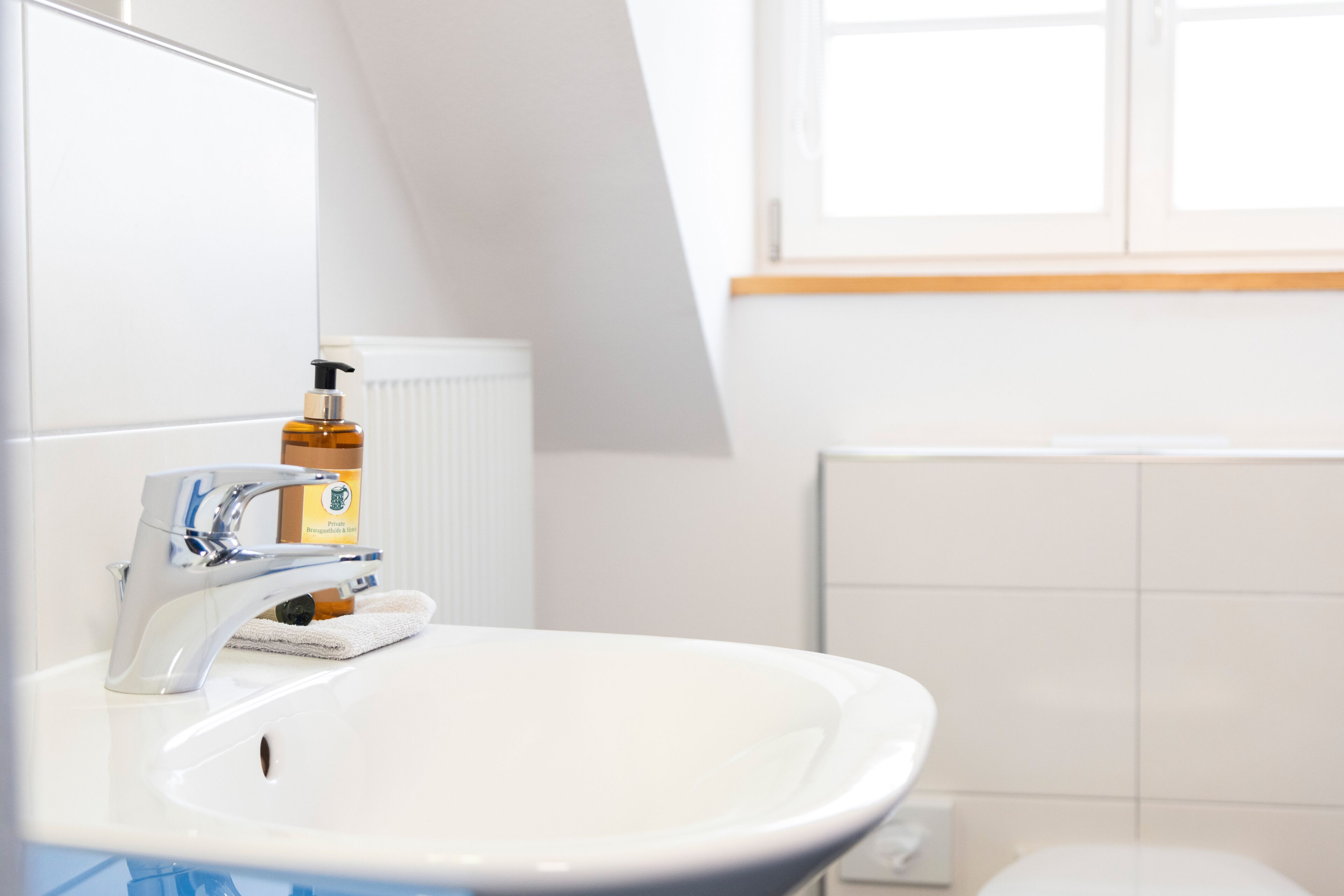 Doppelzimmer | Badezimmer | Dusche, Haartrockner, Handtücher