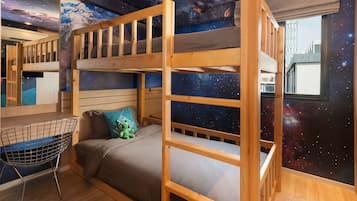 Family Suite | Premium bedding, in-room safe, desk, blackout curtains