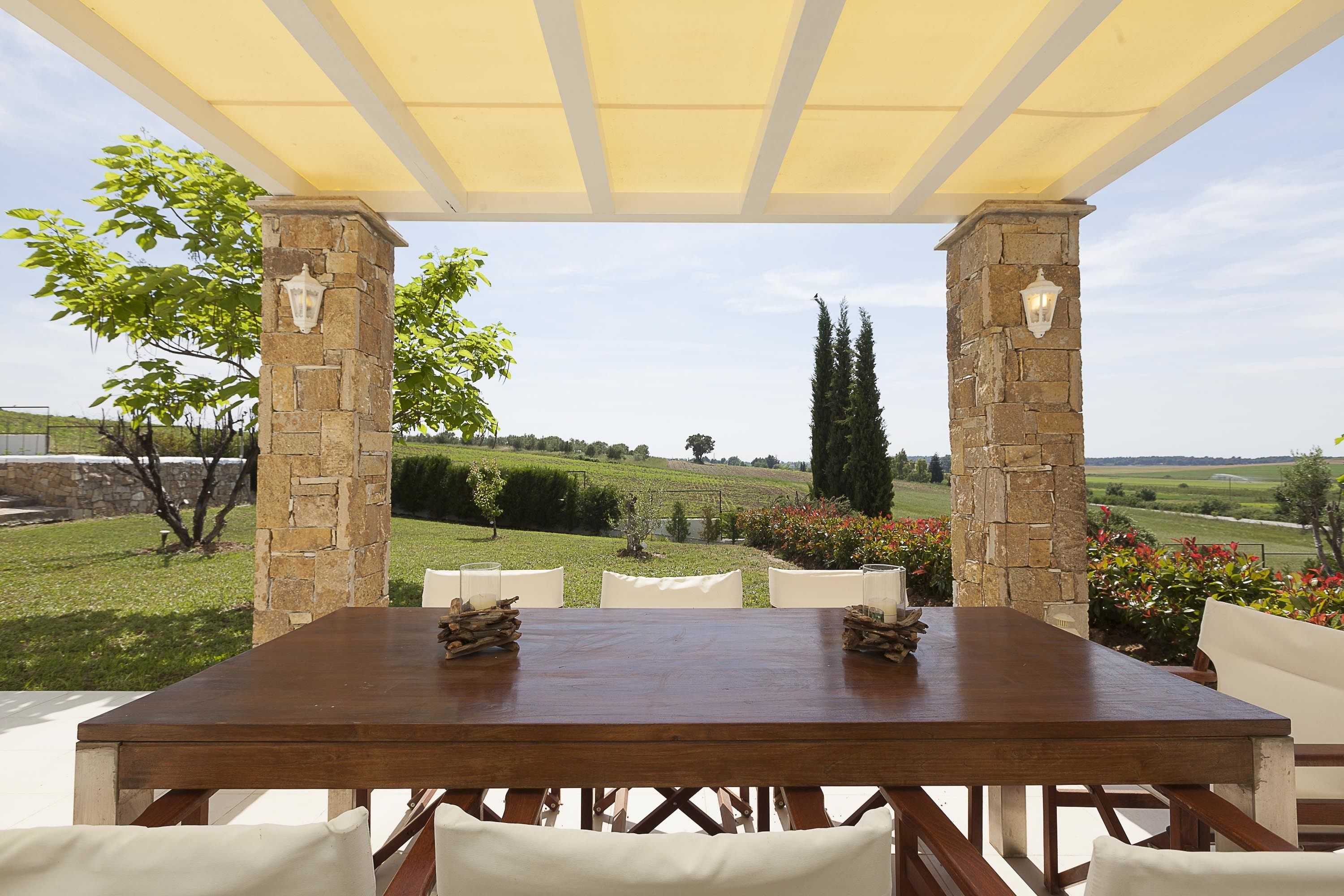 Villa | Vista dalla camera