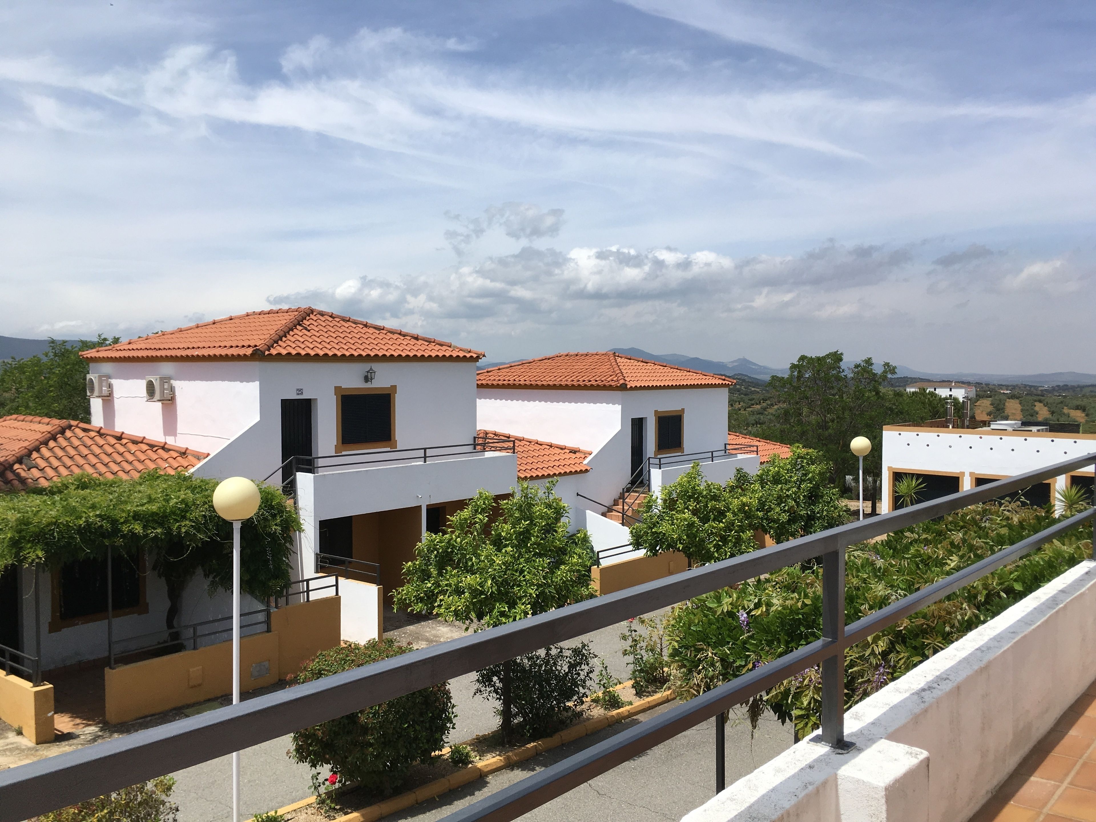 Basic Apartment, 1 Double Bed, Balcony, Pool View | View from room