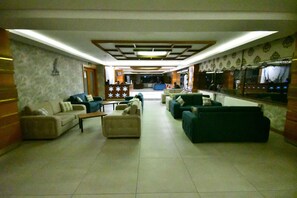 Sala de estar en el lobby