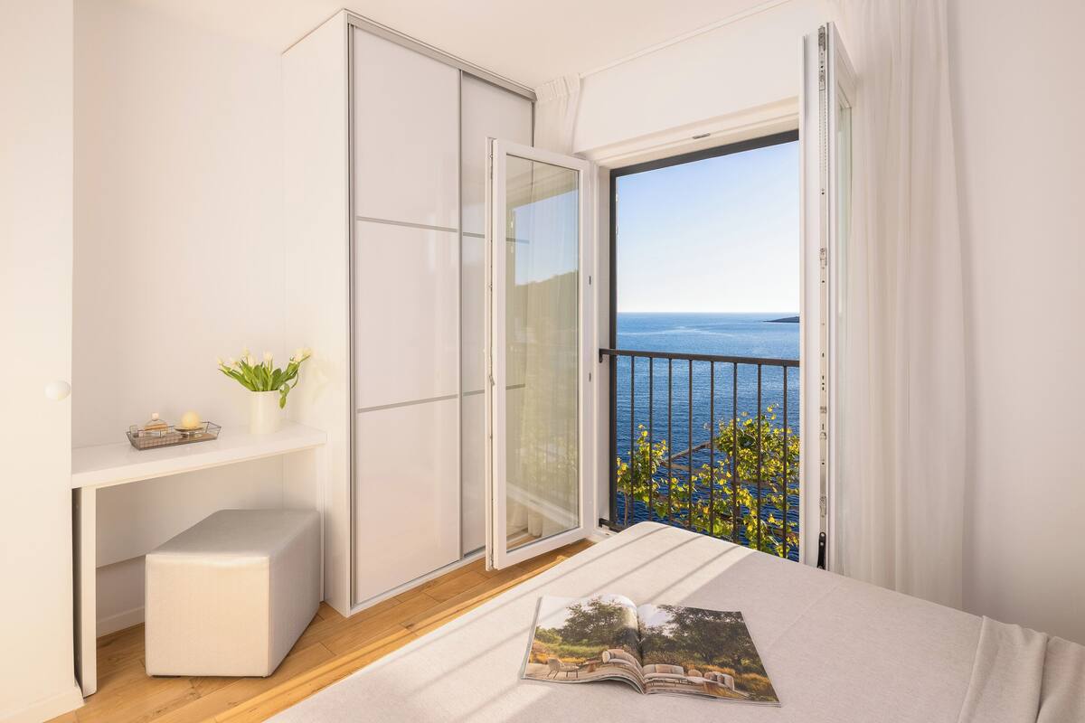Premium-Apartment, 2 Schlafzimmer, Terrasse, Meerblick