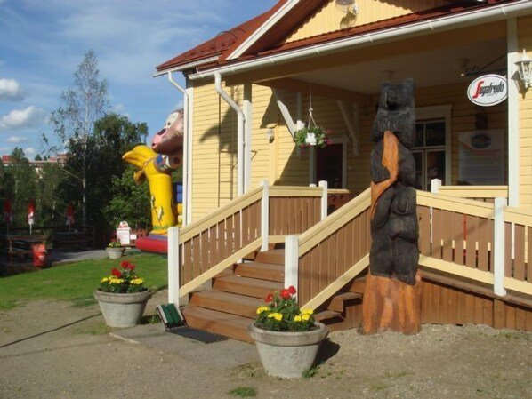 Fassade der Unterkunft