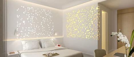 Sängtillbehör av högsta kvalitet och minibar