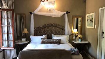 Laughter | Down duvets, desk, laptop workspace, iron/ironing board