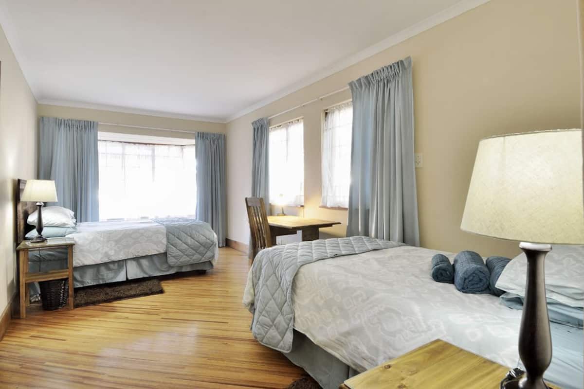 Habitación doble Confort | 2 habitaciones, escritorio y insonorización