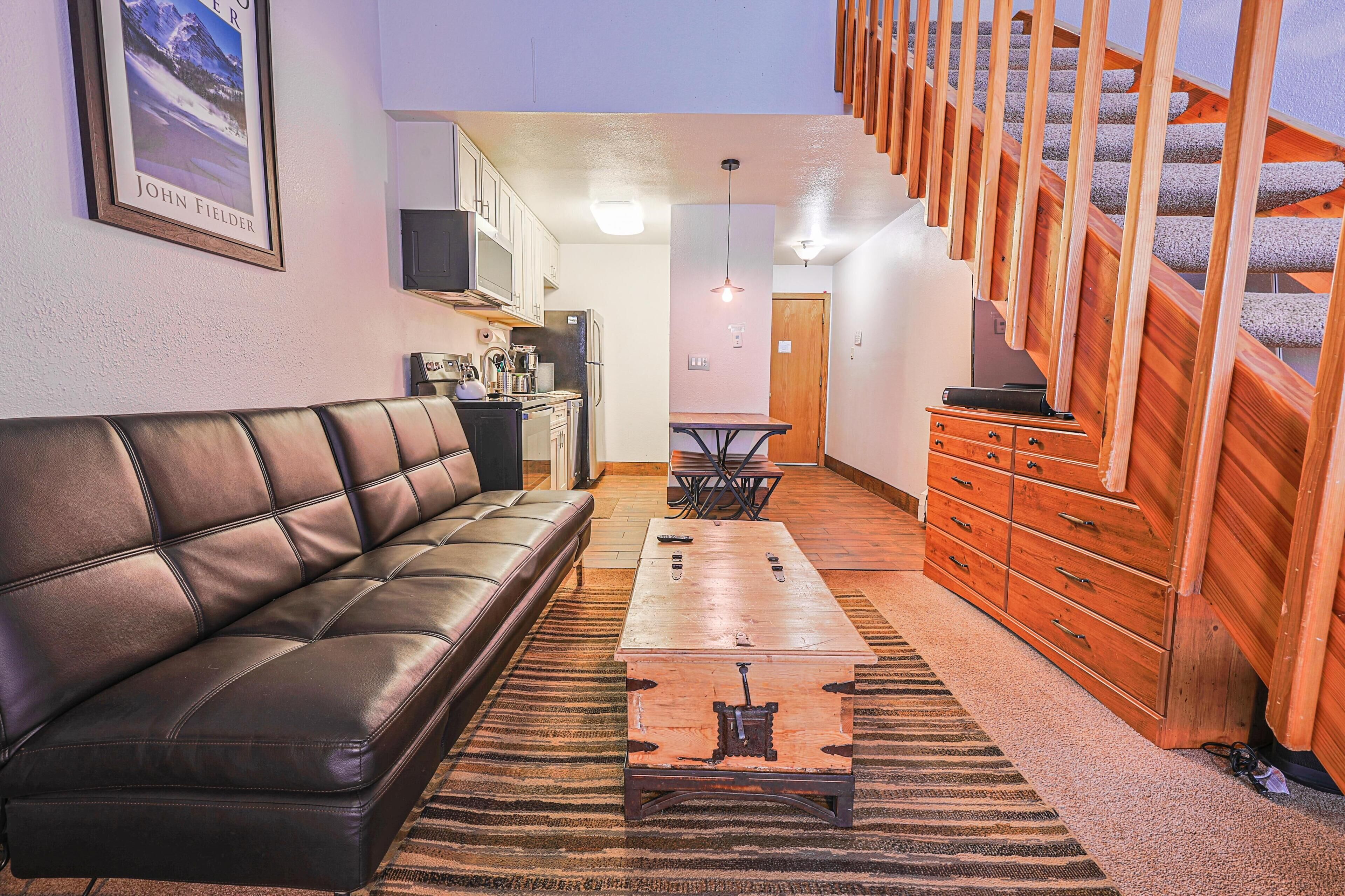 Condo, Multiple Beds (Copper Junction Studio Loft CJJD) | Living area | TV, DVD player