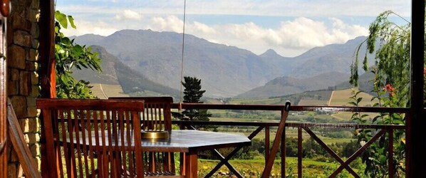 Uitzicht op de bergen