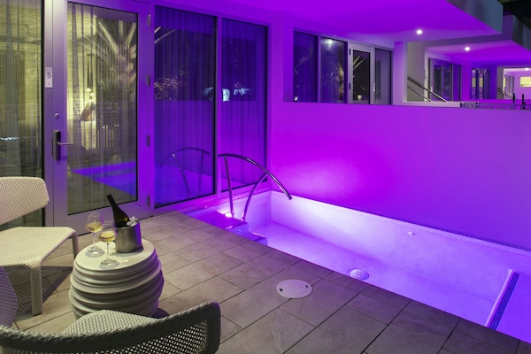Deluxe Suite, 1 King Bed, Private Pool | View from room